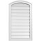 Ekena Millwork Arch Top Surface Mount PVC Gable Vent: Non-Functional, w/2"W x 1-1/2"P Brickmould Frame, 20"W x 32"H GVPAR20X3202SN - alternate 1